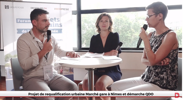 FPU MED 29/06/2023 : Projet de requalification urbaine Marché gare à Nimes et démarche QDO