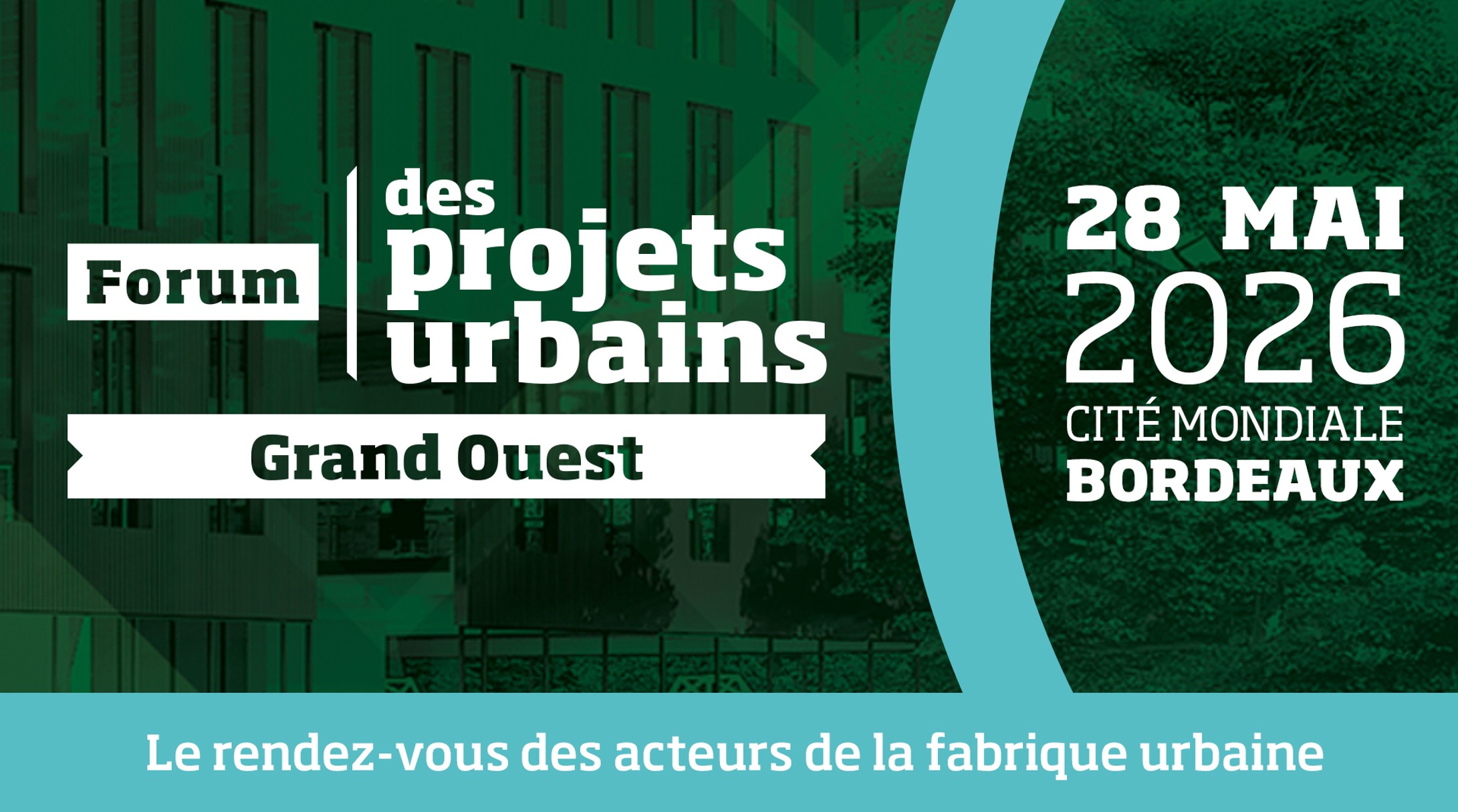 Le Forum des projets urbains à Bordeaux le 28 mai